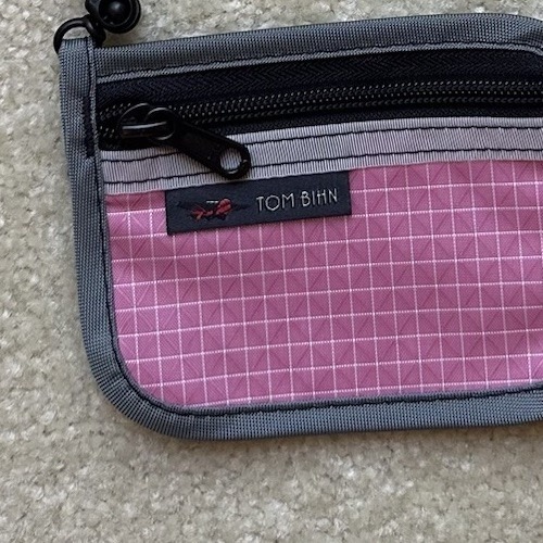 Tom Bihn Mystery Mini Organizer Pouch Sakura Pink Rare Retired Fabric New — image 4 of 4
